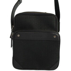 Givenchy canvas leather crossbody shoulder bag all over monogram pattern